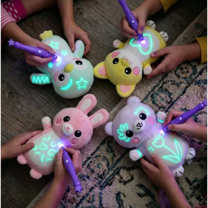 LumiBuddy™ El peluche  antiansiedad que cobra vida en la oscuridad