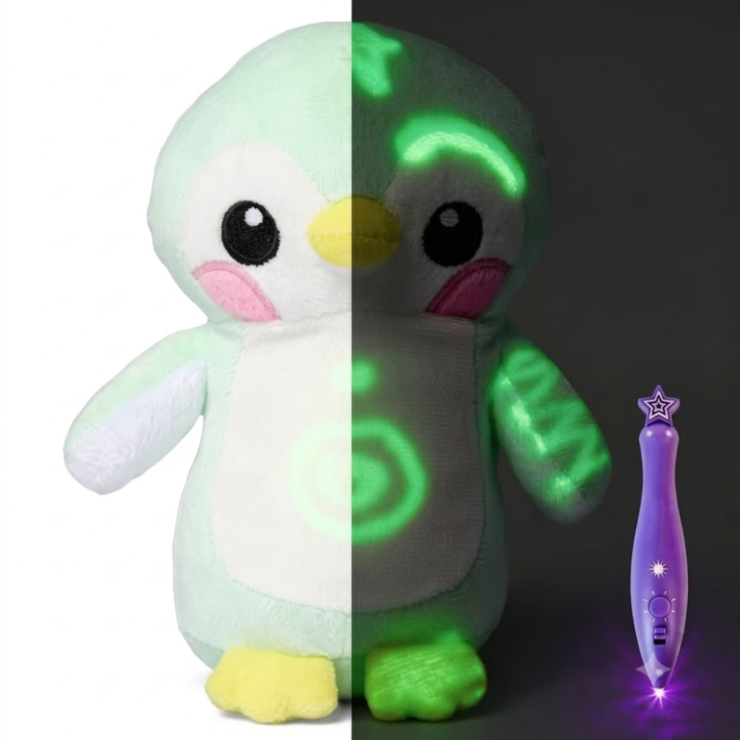 LumiBuddy™ El peluche  antiansiedad que cobra vida en la oscuridad