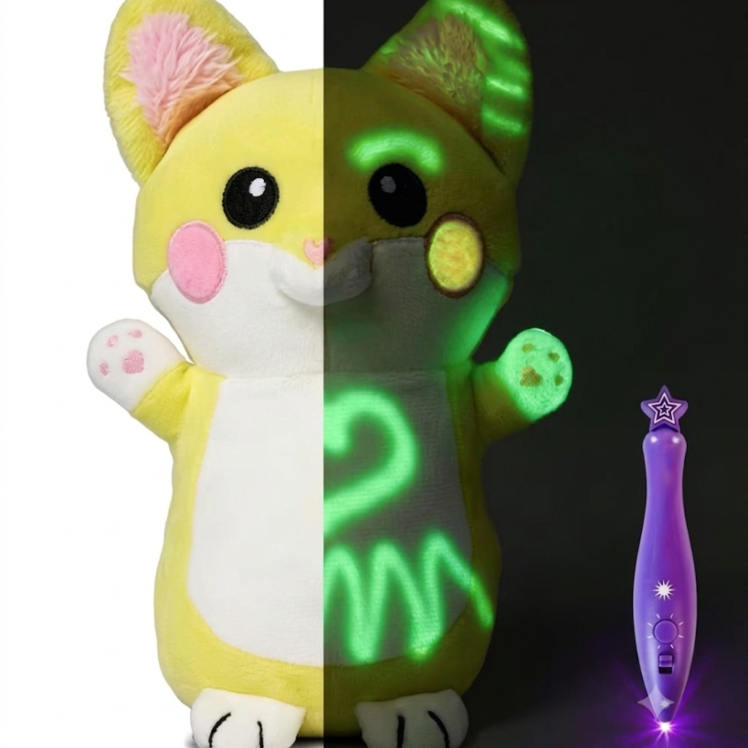 LumiBuddy™ El peluche  antiansiedad que cobra vida en la oscuridad