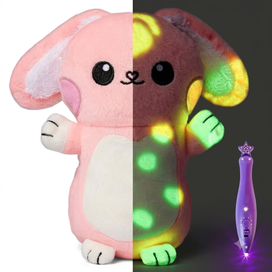 LumiBuddy™ El peluche  antiansiedad que cobra vida en la oscuridad