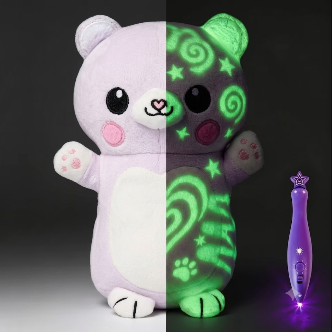 LumiBuddy™ El peluche  antiansiedad que cobra vida en la oscuridad